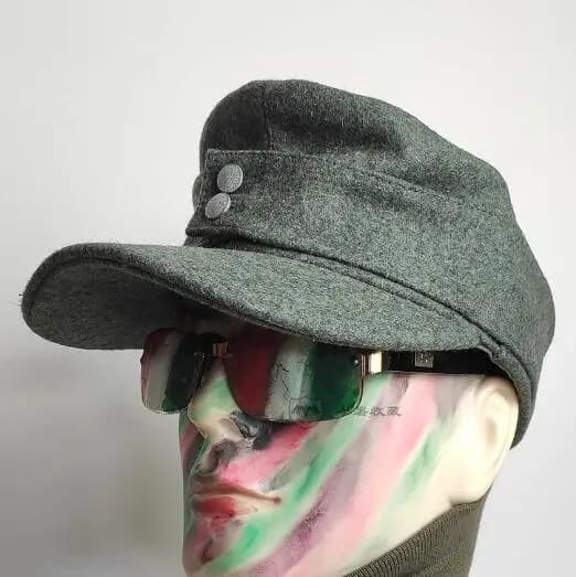 Cappello da ufficiale tedesco Cappello da montagna da uomo vintage