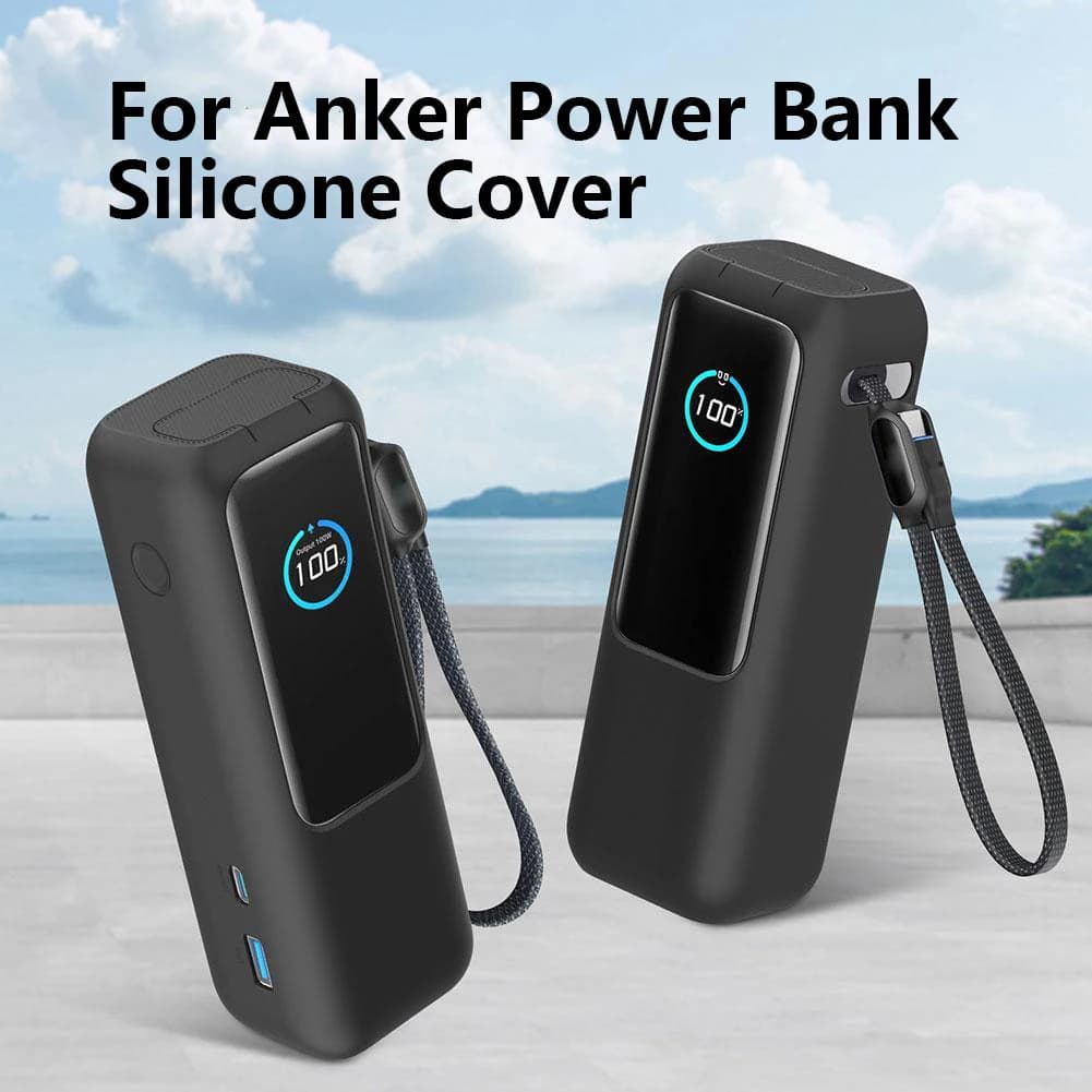 Per Anker Zolo 165W Power Bank 25000mAh Custodia protettiva in silicone a copertura totale a prova di caduta Custodia portatile per Anker Powerbank