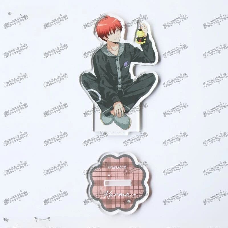 Assassination Classroom Akabane Karma Acrylic Stand Fan Made Shiota Nagisa Acrylic Figure Stand Decoration Collection Gifts