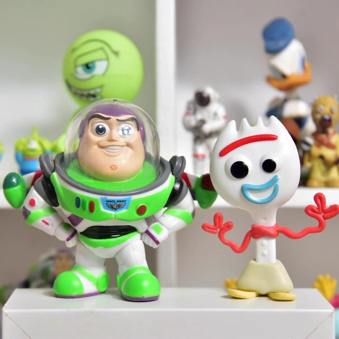 Disney Toy Story 4 Buzz Lightyear Forky Collezione di action figure Mini bambole Giocattoli per bambini Modello per regalo per bambini
