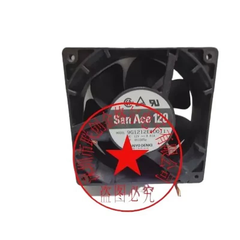 for 9G1212E1D01 9G1212H1D01 12V 0.61A Original Japanese SANYO 12CM Three-Wire DC Fan