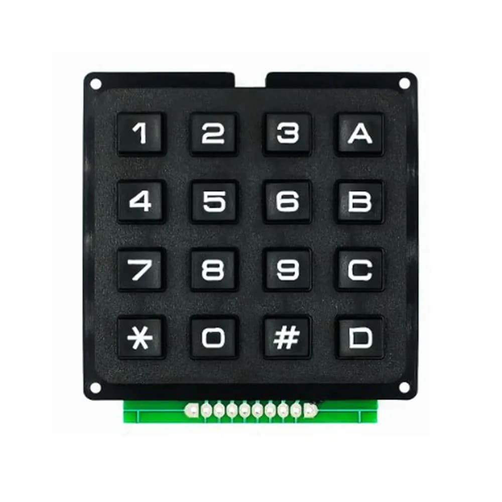 DIY Matrix Switch Keyboard Professional 3*4/4*4 Matrix Keypad 12key/16key Keypad Array Module for Arduino/Raspberry Pi