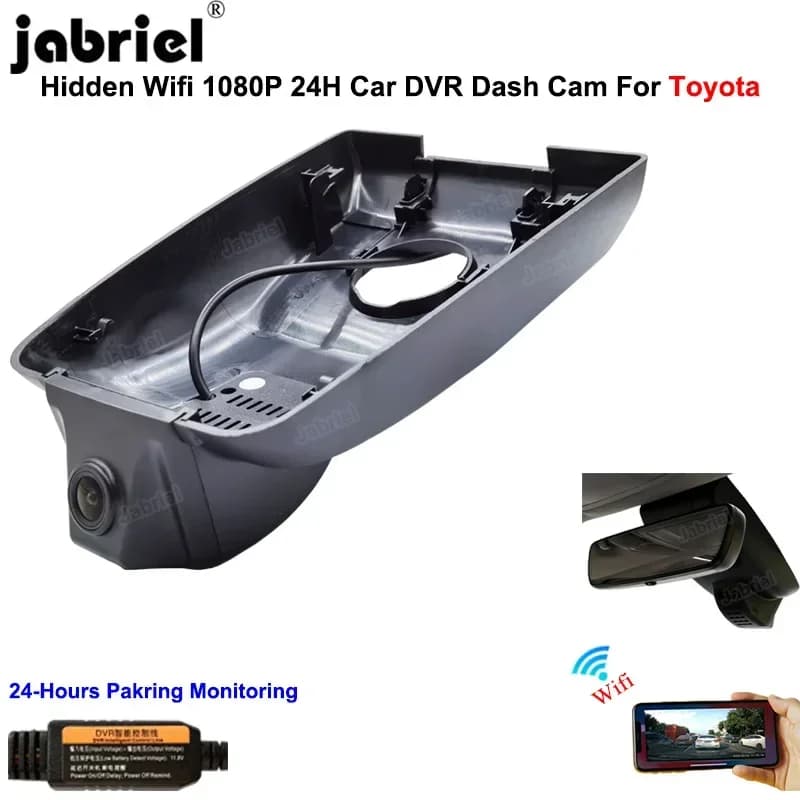 Auto Auto Wifi HD 1080P Auto Dvr Dash Cam Telecamere Videoregistratore Per Toyota Highlander Per Toyota Kluger 2018 2019 2020 2021