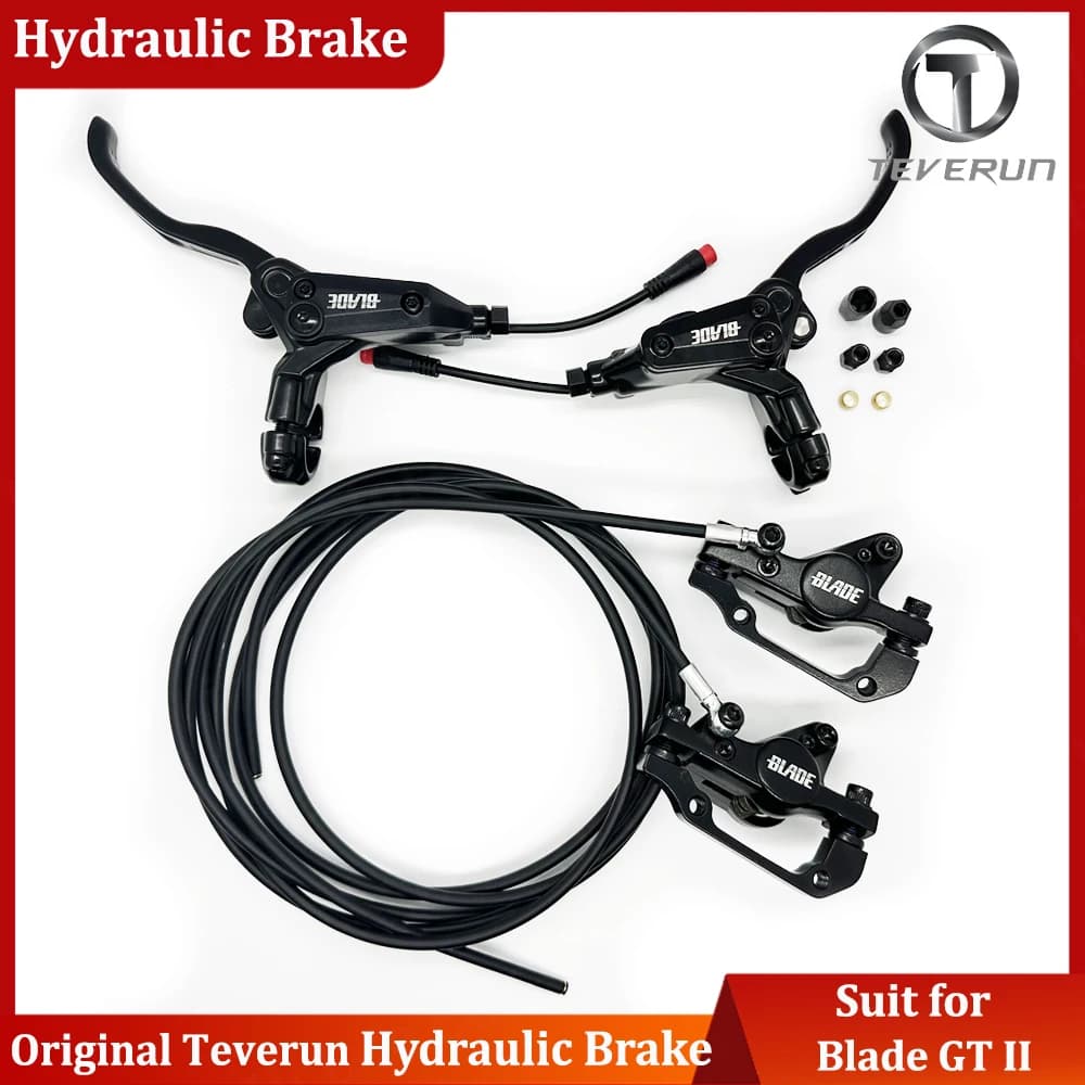 Kit Freno Idraulico Originale Teverun Blade GT II, Ricambio Compatibile per Monopattino Elettrico Teverun Blade GT II