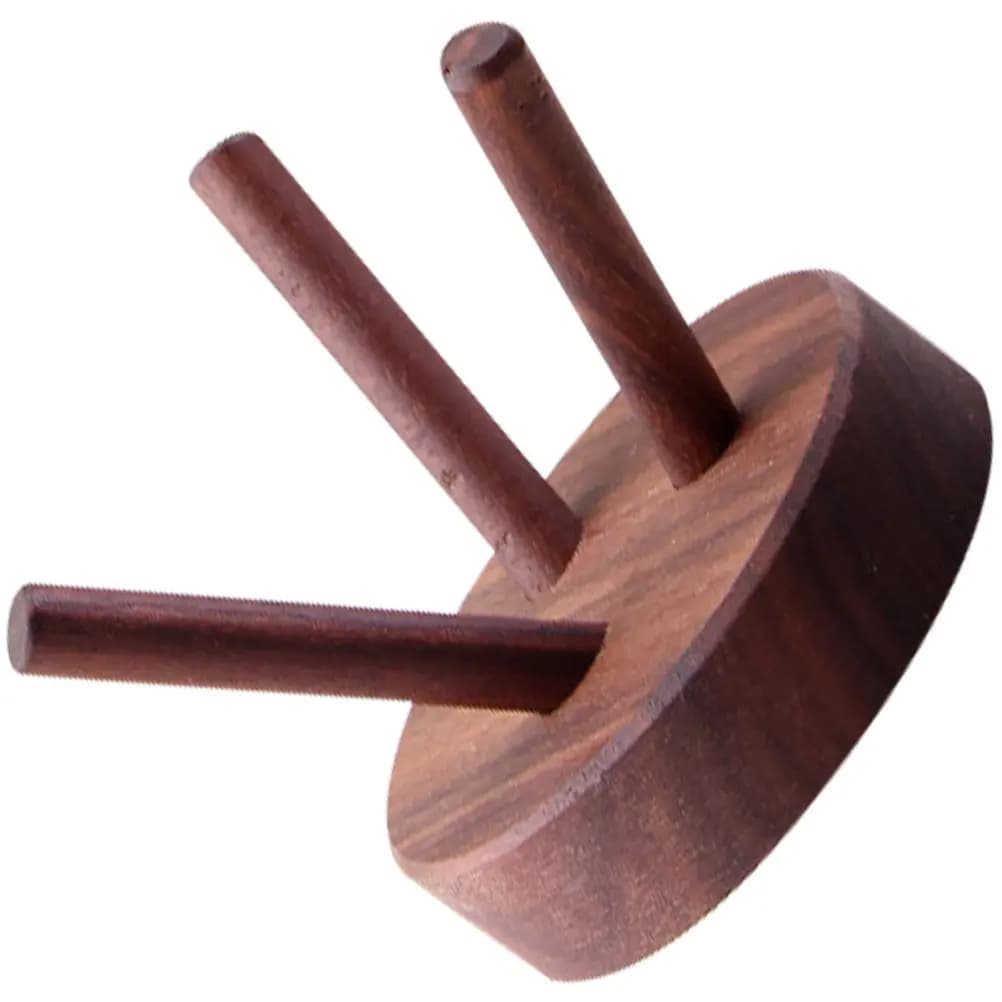 Supporto in Legno per Sfera di Cristallo, Base Espositiva per Pietre, Decorazione per Camera da Letto, Soggiorno e Studio