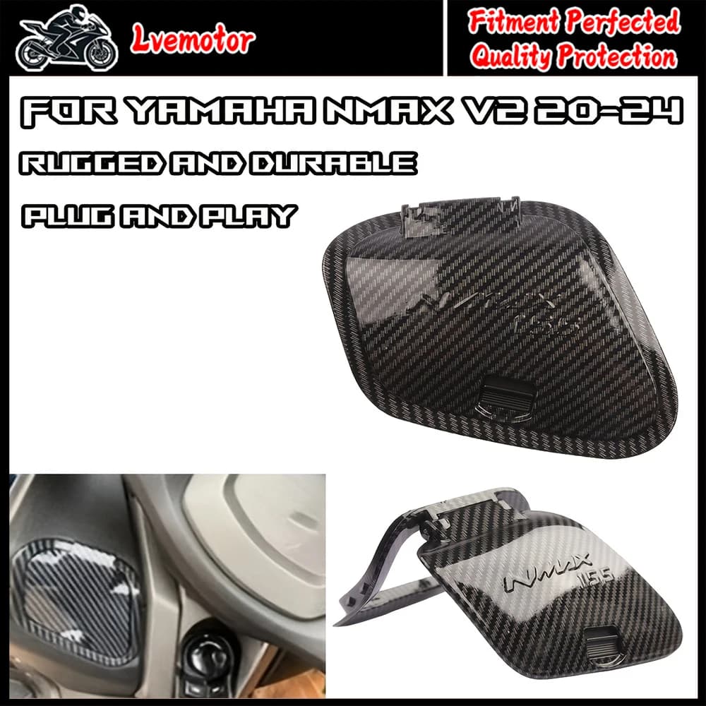 Copertura per Vano Portaoggetti Anteriore Moto per YAMAHA NMAX V2 N-MAX NMAX155 NMAX125 2020-2024