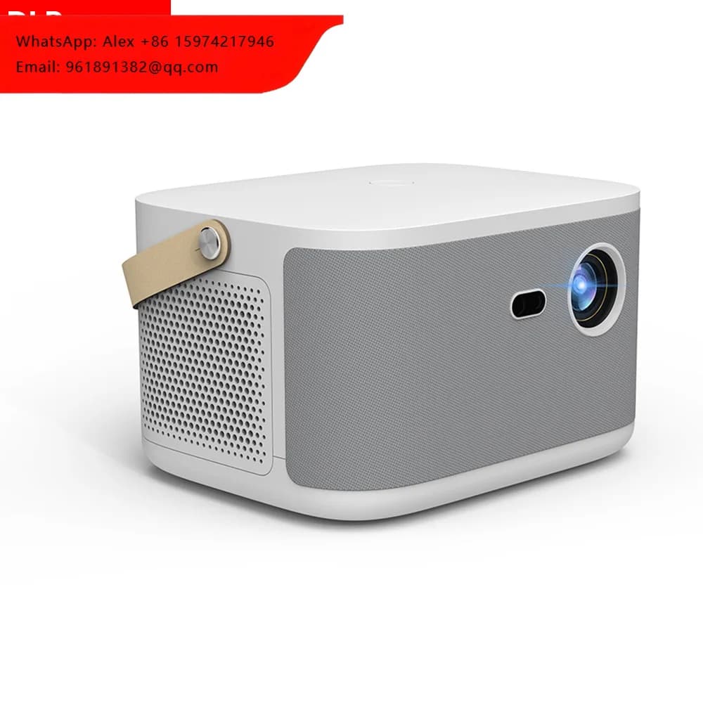 LONNST L38plus Proiettore Mini DLP 3D 1080P a Prezzo All'Ingrosso, Lettore Video, 750 Lumen ANSI, Doppio WiFi, Android 9
