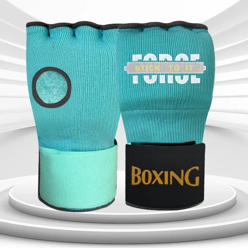 I nuovi guantoni da boxe Sanda Fighting Guanti mezze dita Pigro rapido Benda per le mani Muay Thai Attrezzatura per la protezione delle mani