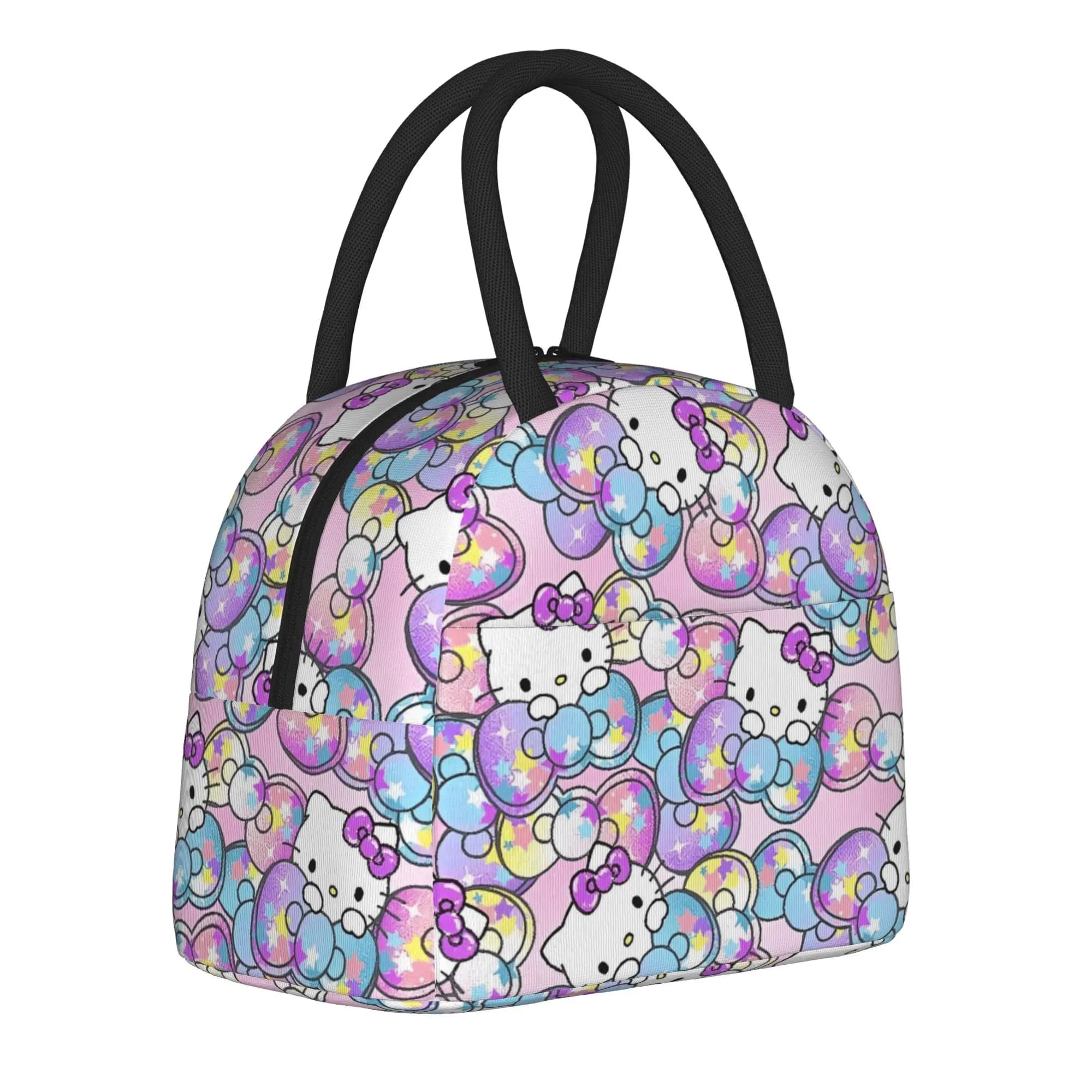 Borse termiche per il pranzo Hellokittys, borsa termica portatile con simpatici cartoni animati, borsa termica per il pranzo, borsa per il pranzo da lavoro, borsa per il pranzo da picnic