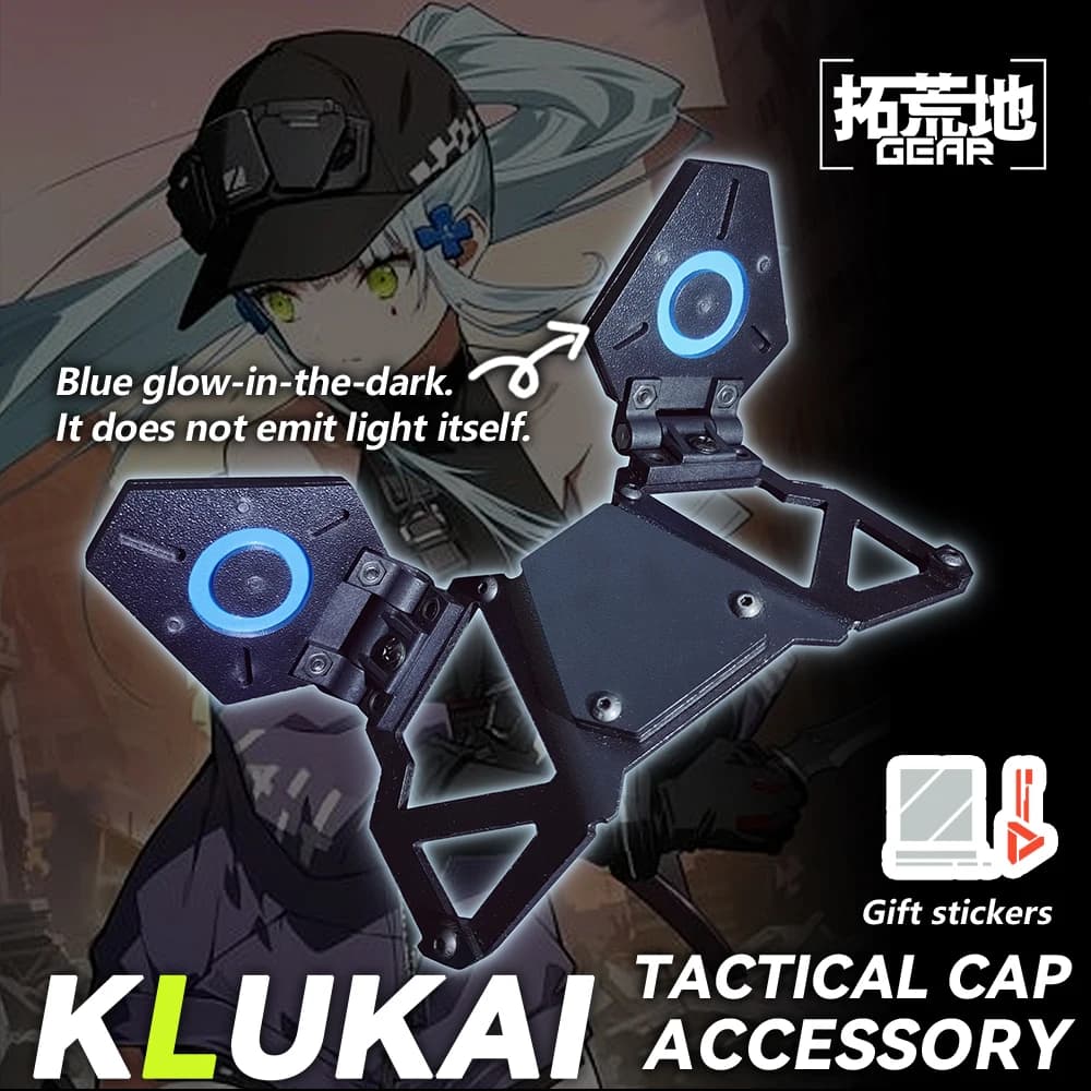 KLUKAI Ragazze Cosplay Cap Accessorio Pieghevole funzione orecchio di gatto decorato 416 Frontline bambole oggetti di scena fan del gioco regalo EXILIUM