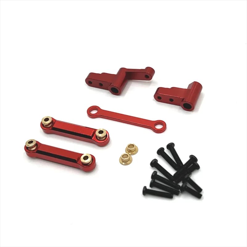 Accessori per auto telecomandati aggiornamento in metallo componente sterzo kit asta di trazione adatto per parti di automobili MJX 1/14 14301 14302 14303 RC