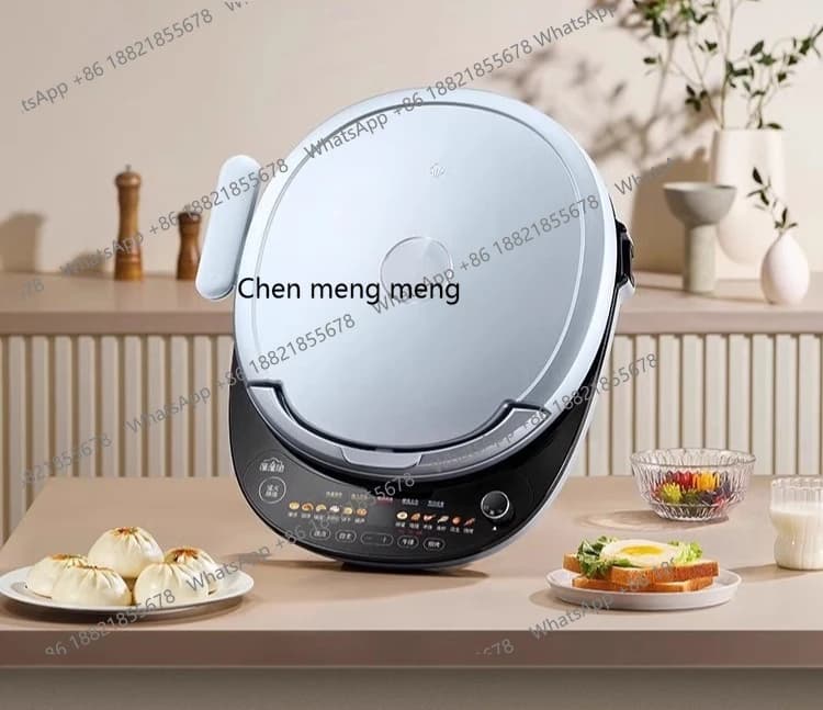Electric tortier For domestic use, double-sided heating, deep and enlarged pancake pan, Washing machine and removable fryer