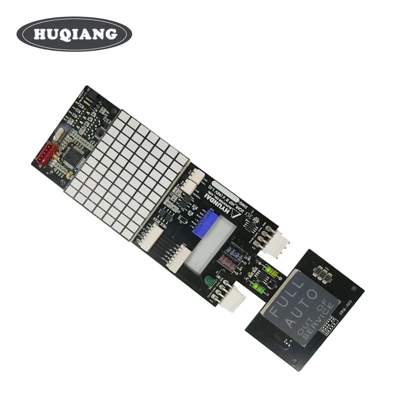 Pezzi di ricambio per ascensore Scheda elettronica Scheda display a matrice di punti per ascensore SCHEDA HIP-WDOT-DA64W PCB per ascensore