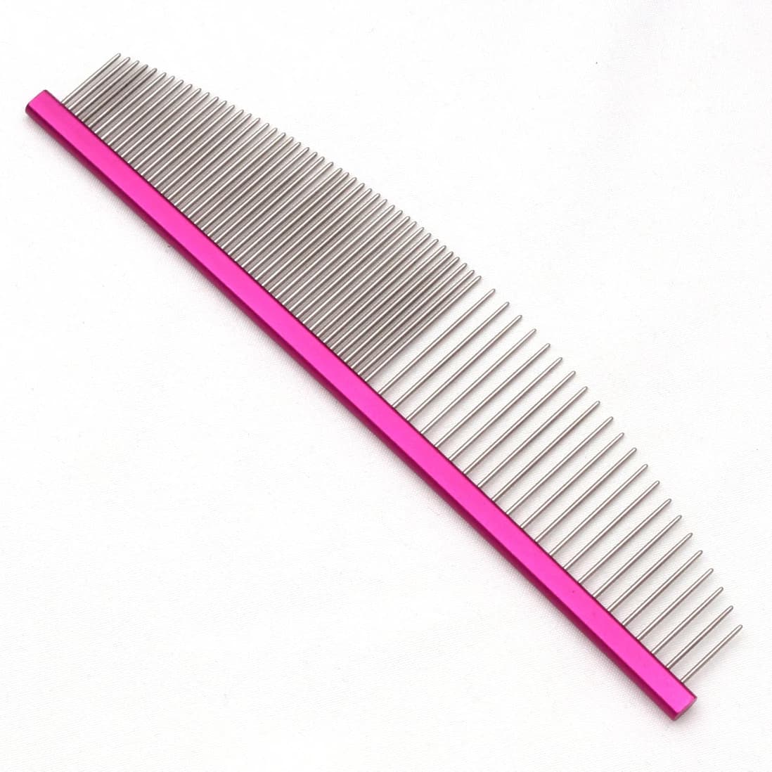 Puppies for Puppies Aluminum Handle Pink Brush for Dogs and Cats Hair Care for Dogs Pettini for Cats Hair Brush for Dogs Cat 7901