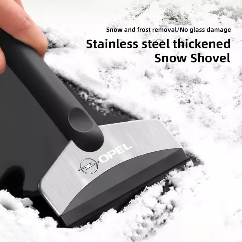 Spazzola per Neve Auto, Raschietto per Ghiaccio e Vetro, Strumento per Opel Corsa D, Astra, Insignia, Mokka, Adam, Combo OPC, Vauxhall Vectra H, G