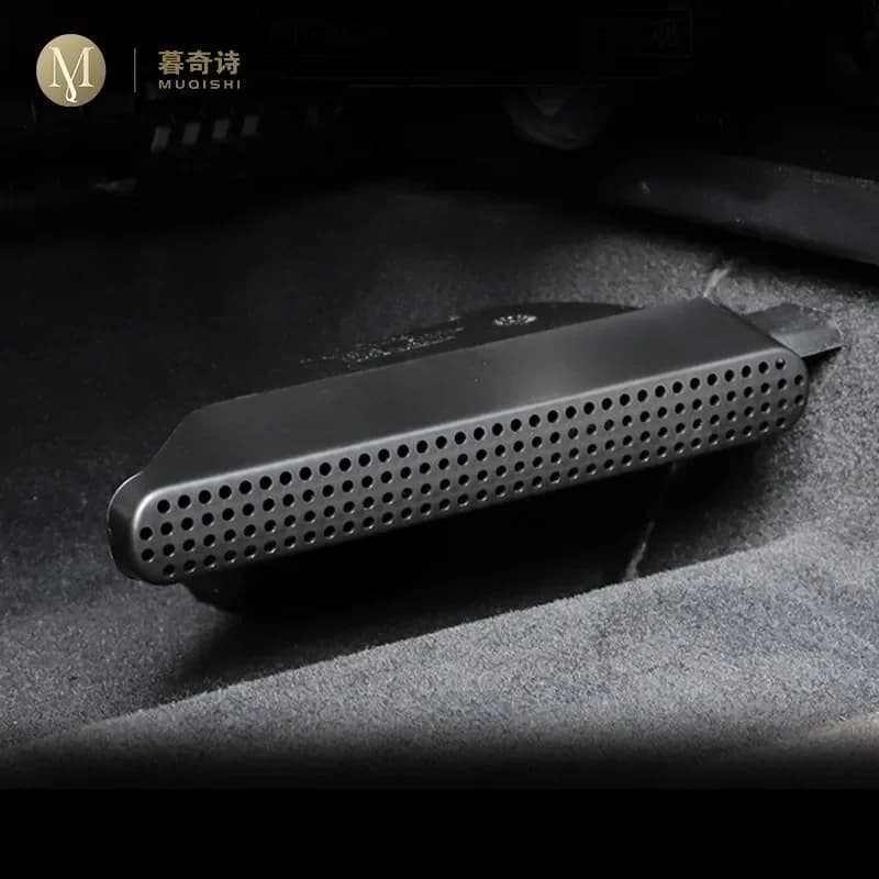 Per Volvo V40 2019-2023 Interni auto Aria condizionata sfiato Copertura protettiva Copertura sfiato Sedile posteriore antipolvere Accessori refit ABS