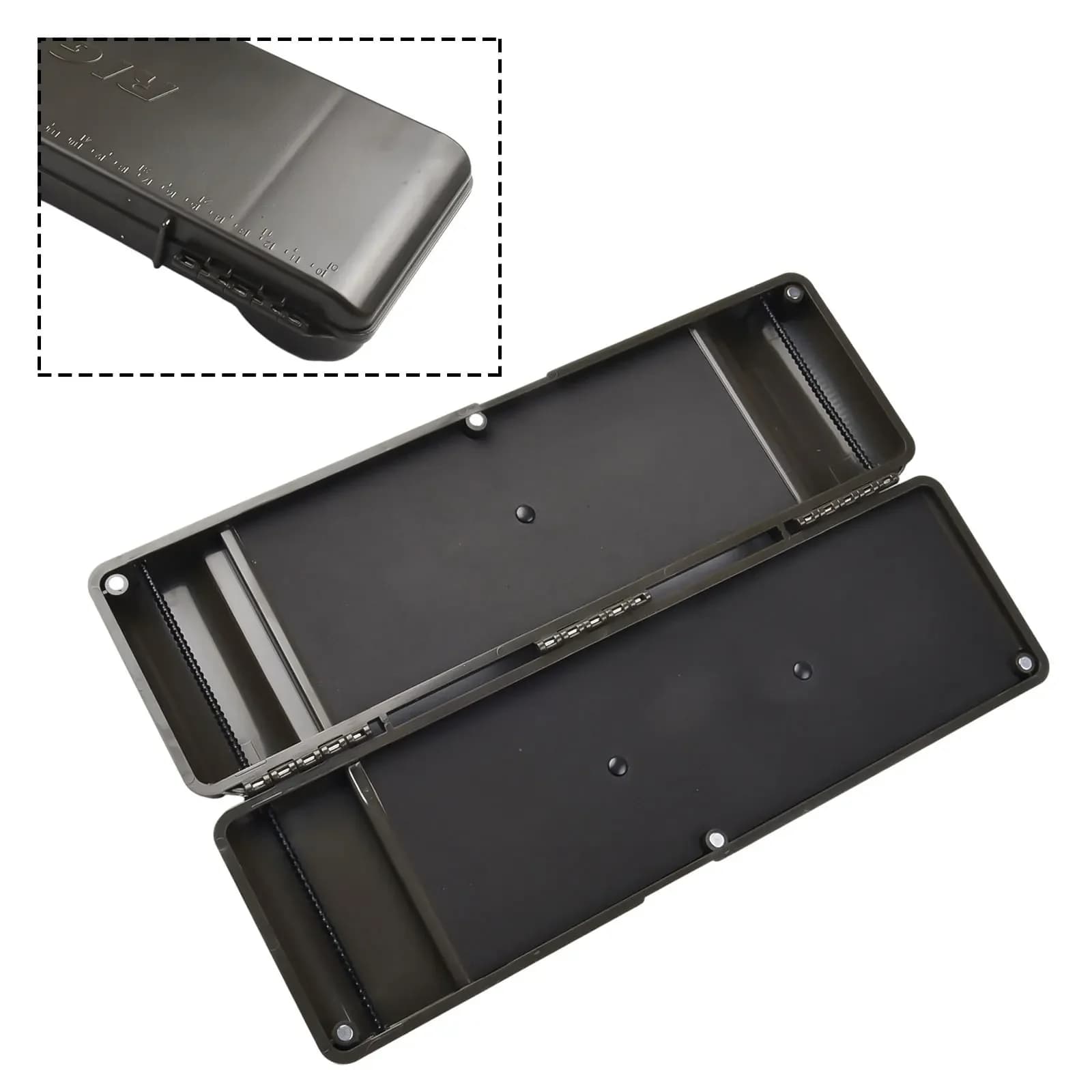 1pc cable box Fishing dance box with 10 small needles 34,5 * 11 * 3.5 cm Fishing equipment boxes and bags Brand New
