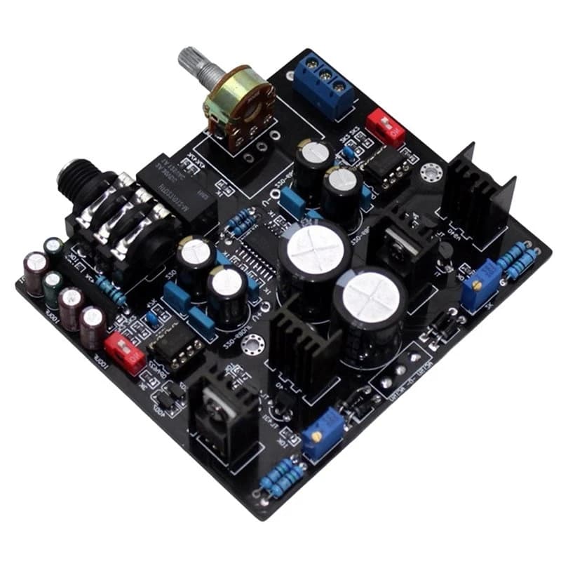 SQPP-TPA6120A Amplifier Board ALPS Tuning Board AC15V-0-15V Using NE5534 Dual OP-AMP Hi-Fi Headphone Preamp DIY Audio Module