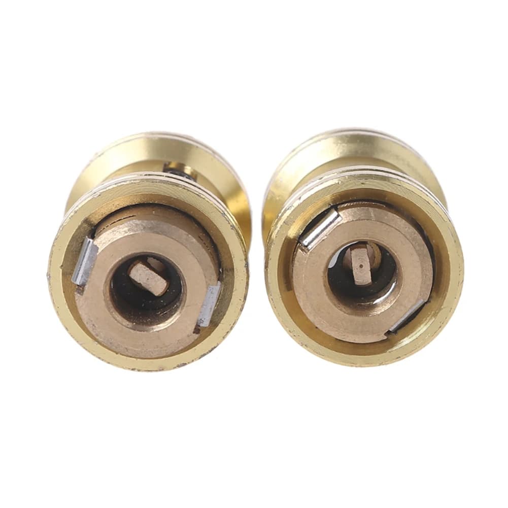 Adattatore per attacco aria 6.5/8mm in metallo, clip per valvola pneumatici auto, attacco aria a connessione rapida, adattatore per pompa gonfiatore, accessori per compressore.
