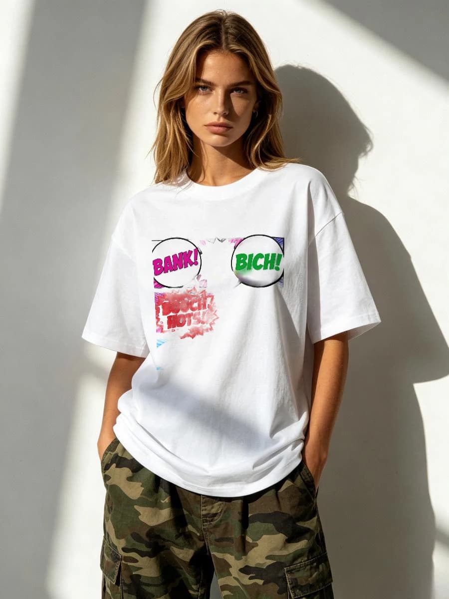 T Shirts Summer Breathable Durable Stylish Everyday Lightweight Comfortable Relaxed Loose Simple Basic Cotton Round Neck Thicken