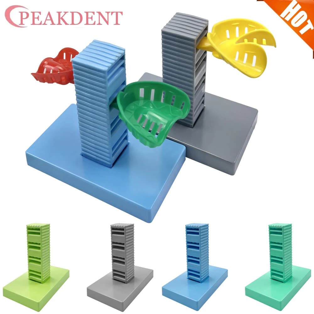 Support for Positioning Dental Doors, Tray for Stamps, Organizer for Dentali Trays, Tools for Dentists