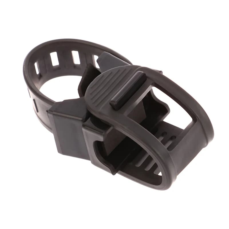 1Pc Bicycle Handlebar Light Holder 360 Degree Rotation Universal Bicycle Headlight Holder Flashlight Rack Bike Light Mount