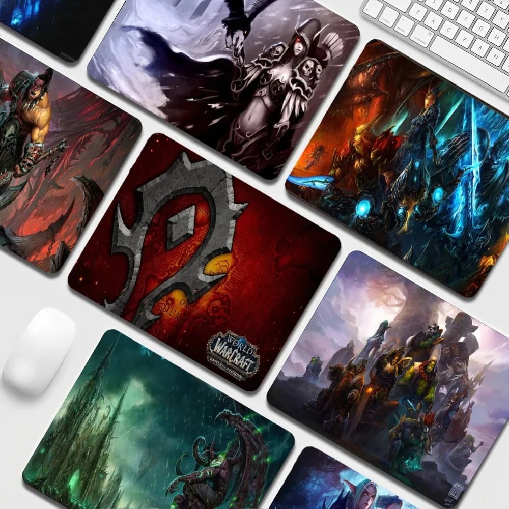 World Of Warcraft Wow Mousepad INS Tide Small Office Student Gaming Pad addensato cuscino antiscivolo tappetino per Mouse per PC Mouse Carpet