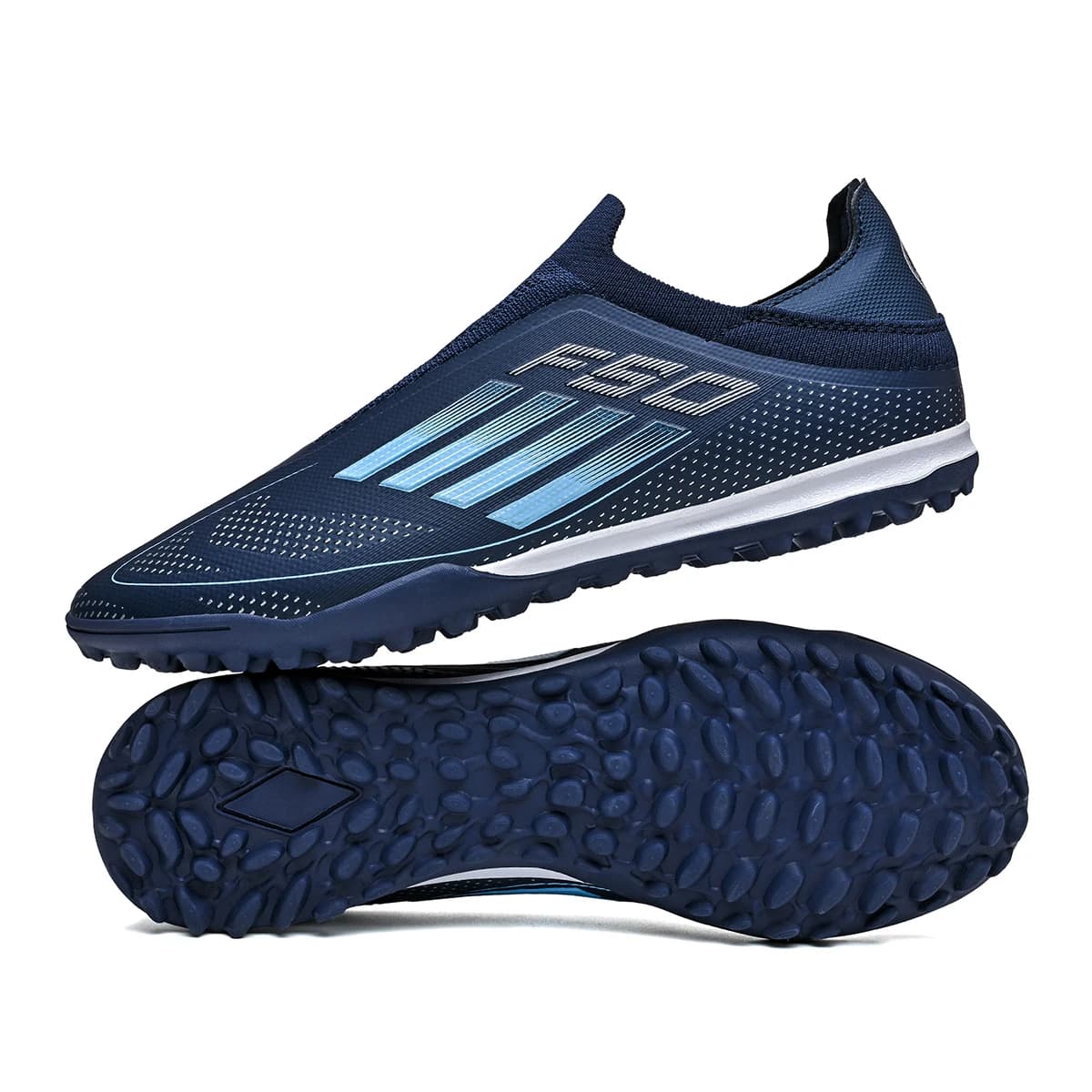 New Men's Football Shoes, Kids Sports Training Shoes, Anti-slip Shoes Breathable for Adults with Long Heels, Outerwear