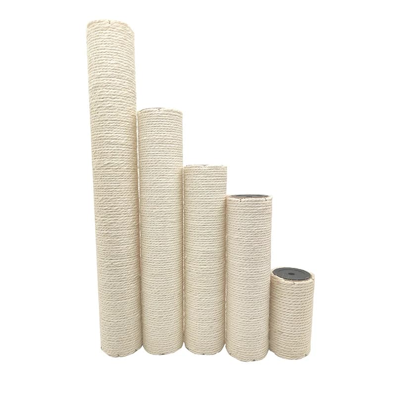 Tiragraffi per gatti per torre dell'albero del gatto telaio da arrampicata per gatti fai da te Post di ricambio corda in Sisal Entangle Kitten Toy Scratch Furniture