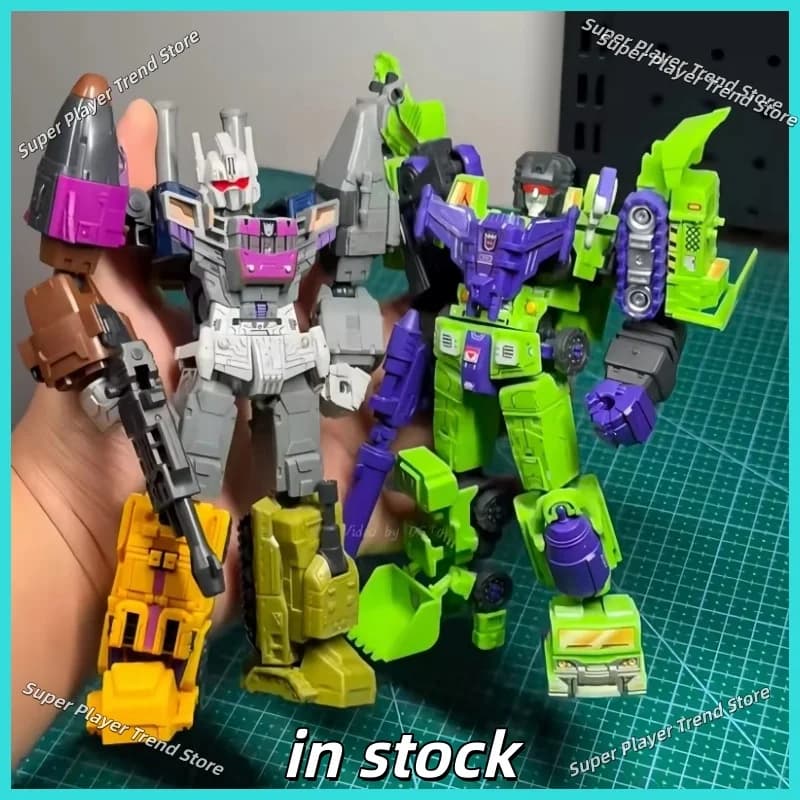 Autentici Blokees Transformers Defender Vol.5.6 Modelli da Collezione Giocattoli Blind Box Beast War Set Combinati Giocattoli Corazzati