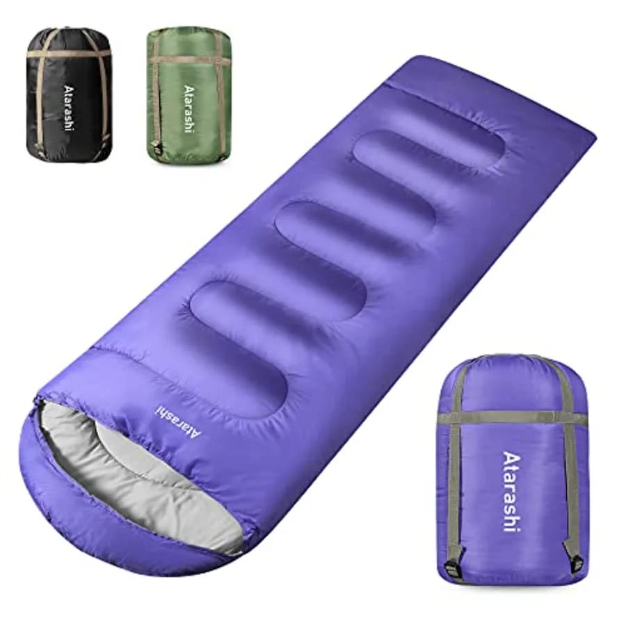 Plunge for Camping 4 Seasons for Adults, Lightweight and Warm, Extra-Large with Compression Bag for Hiking, Backpacking and Open Adventures