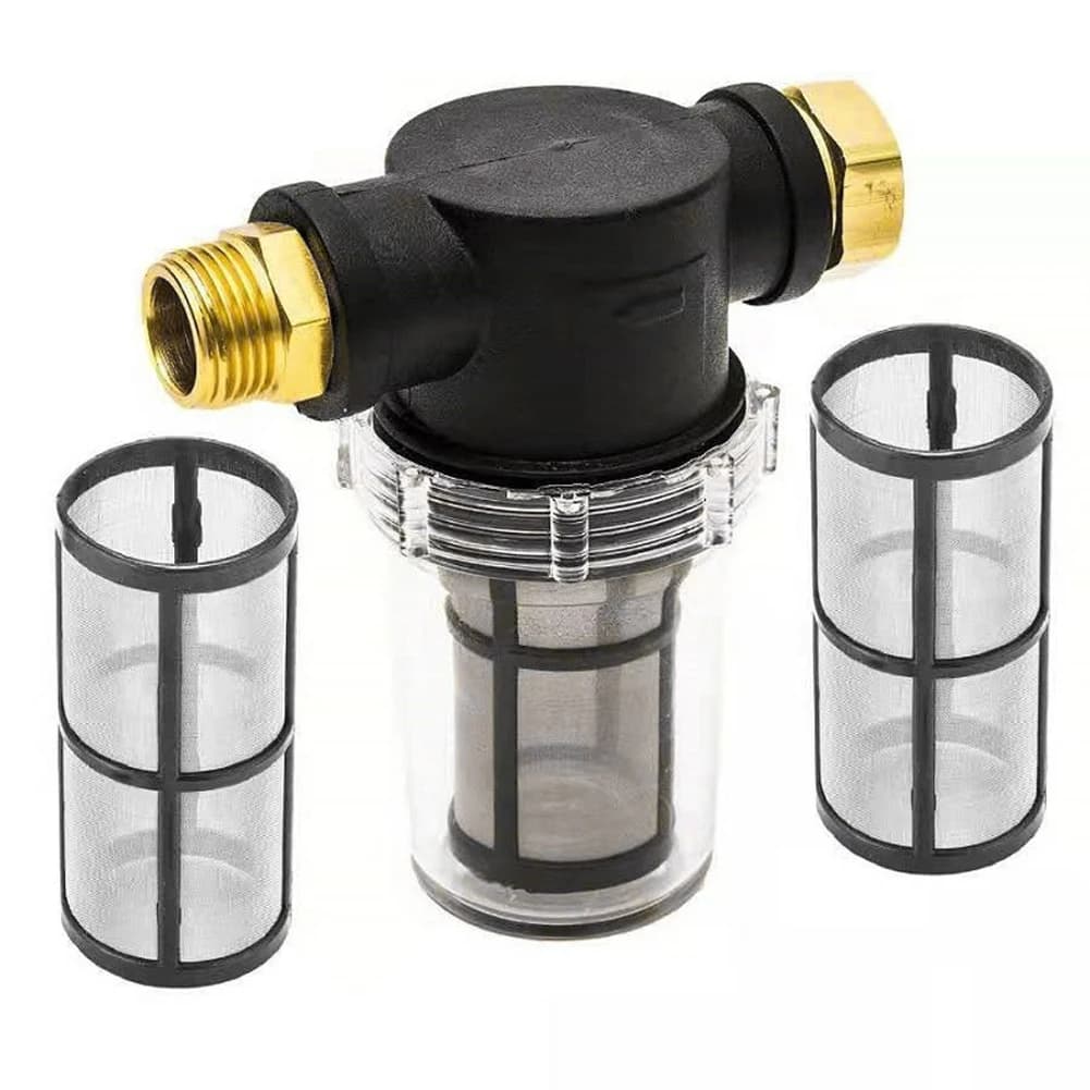 Il filtro per l'irrigazione da 3/4 pollici impedisce l'intasamento del tubo tubo flessibile filtro per l'irrigazione della pompa dell'acqua durevole facile da installare per il tubo dell'acqua del giardino