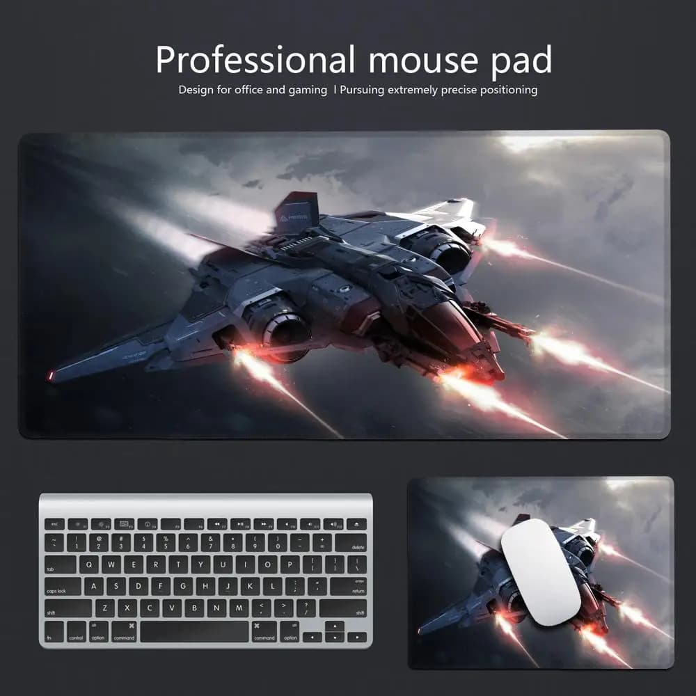 Star Citizen Gaming Mouse Pad Mousepad Mause Pad Anime Carpet xxxl Mouse Mat Gamer HYBXAXC Deskmat Large Pc Gamer Accessories
