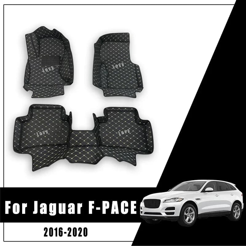 Car mats Car mats for Jaguar F-PACE 2020 2019 2018 2017 2016 2016 Car accessories Interior equipment Floor linings for feet