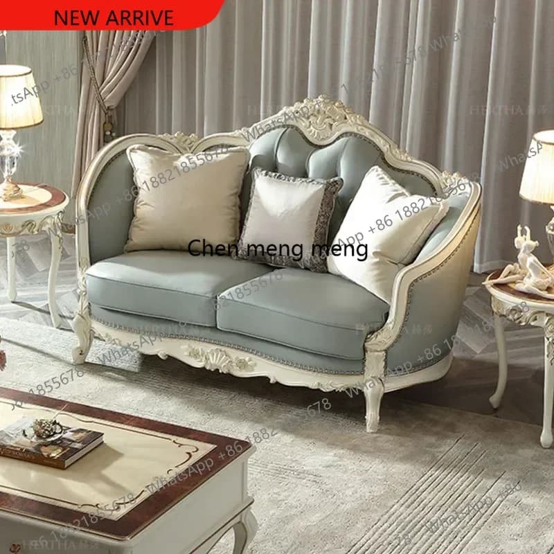Divano Ergonomico N178 con Braccioli Imbottiti, Lussuoso ed Elegante per Soggiorno, Comodo per Coppie, Unico per Camera da Letto