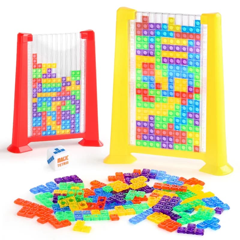 Giocattolo Mutated Square Building Blocks Puzzle Gioco da tavolo Giocattoli di intelligenza Regalo per bambini Giocattoli per l'educazione precoce