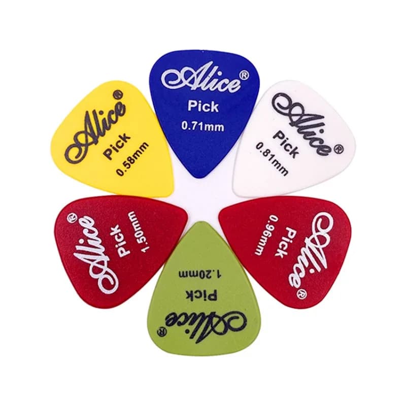 20–600Pcs Guitar Picks Wholesale ABS Resin Matte & Glossy Mixed Guitar Plectrums Bulk Pack with Storage Box