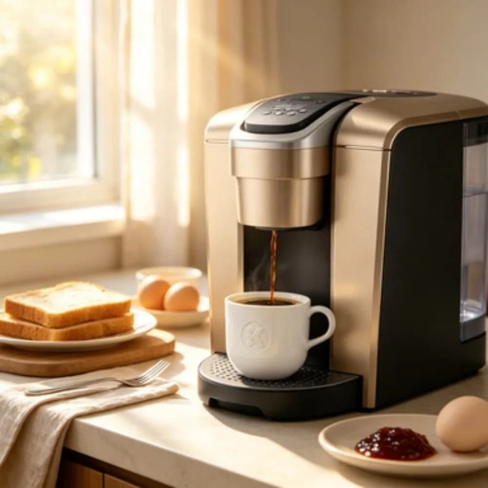Exclusive Deal Programmable Single Serve Coffee Maker with Temperature Control Iced Coffee Function 8 12oz Brew Size