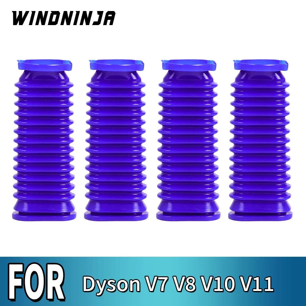 Tubo Flessibile Inferiore per Aspirapolvere Dyson V7 V8 V10 V11, Accessorio con Rullo Morbido e Tubo in Gomma Flessibile