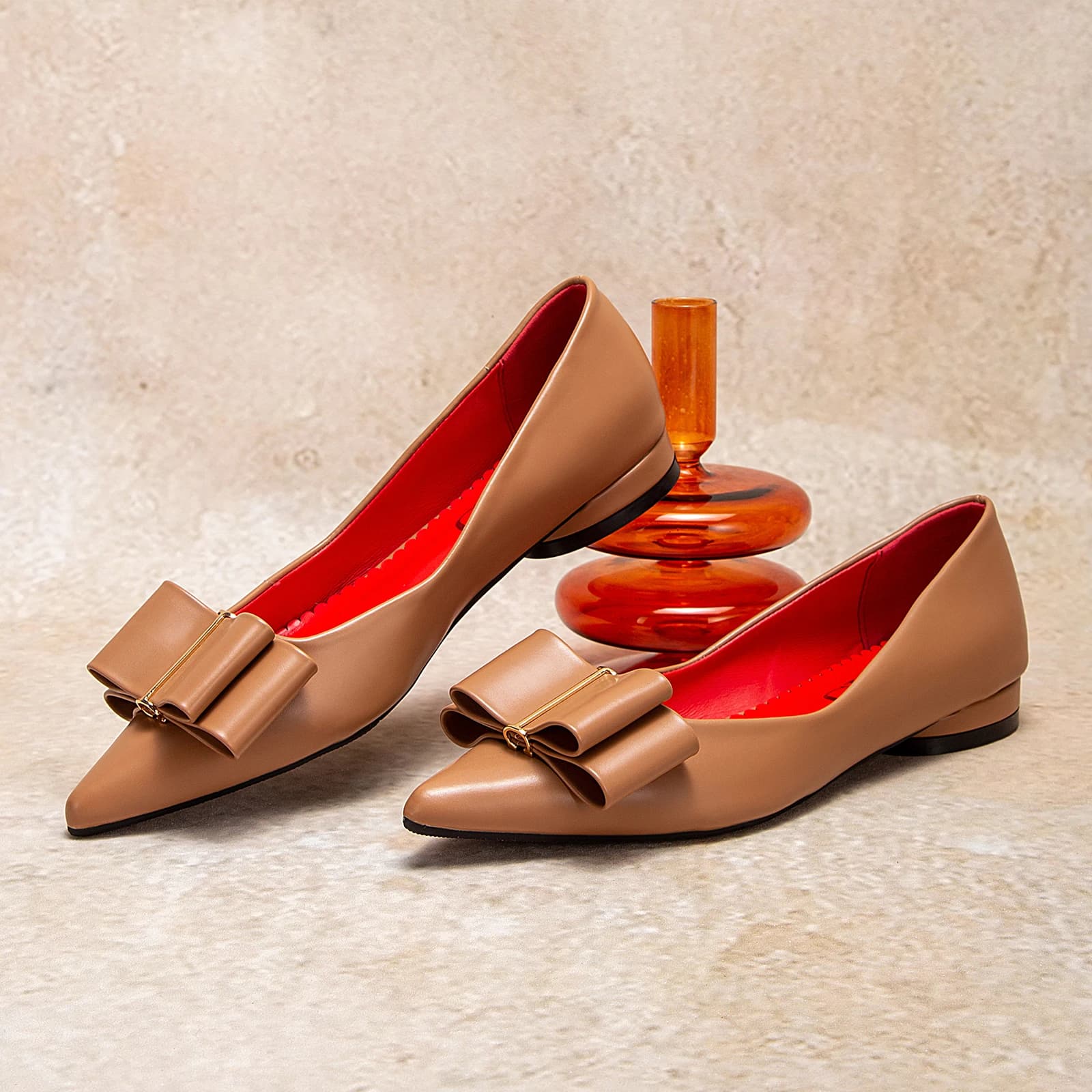 Scarpe singole da donna semplici in tinta unita Abbigliamento versatile alla moda Stagione comoda Scarpe singole con tacco basso da donna nuove