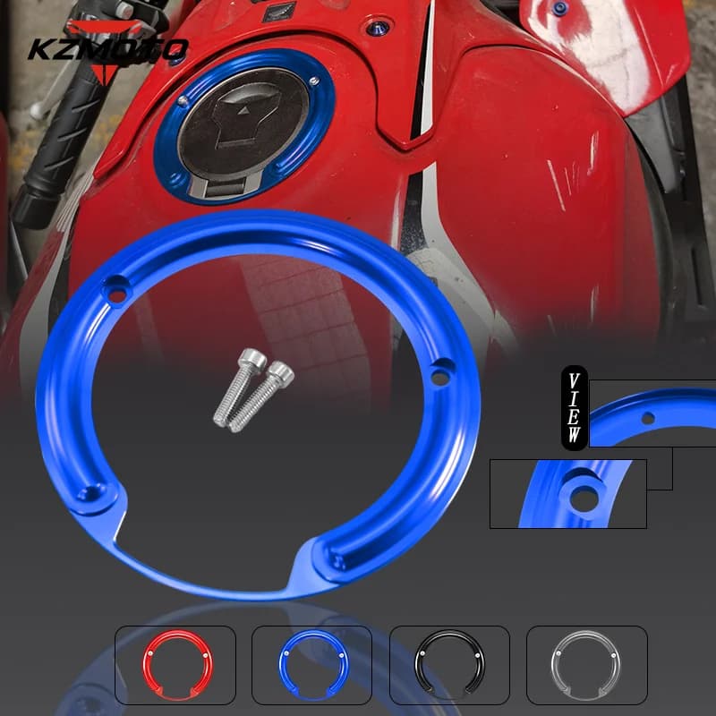 Per Honda CBR650R CBR650F CBR400R CBR500R CBR250RR CBR1000RR RA RS ABS CB650R: Tappo Serbatoio Carburante Moto e Anello Protettivo per Serbatoio Olio