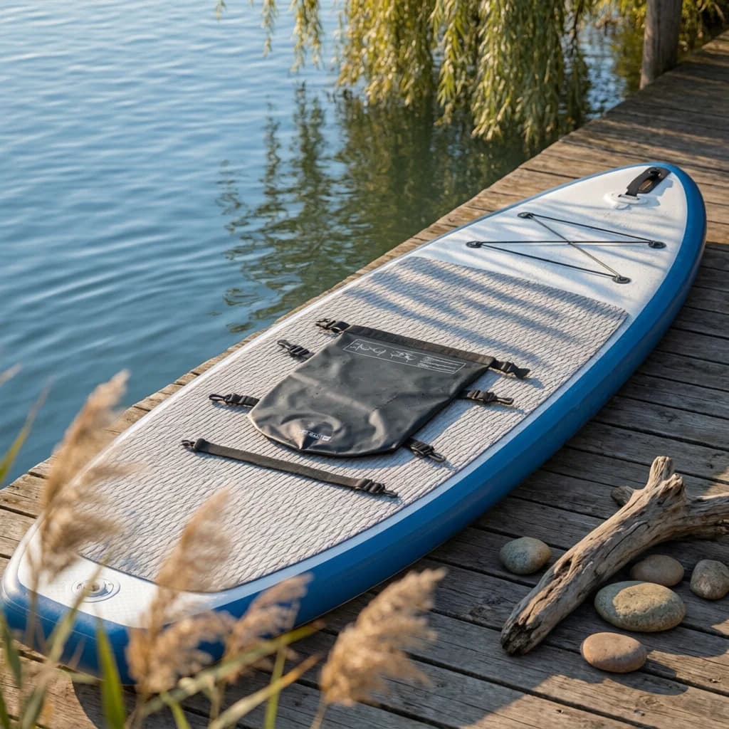 Waterproof Paddleboard Storage Bag Multi Functional Paddle Board Dry Bag Tear Resistant Adjustable Strap for Kayaking, River