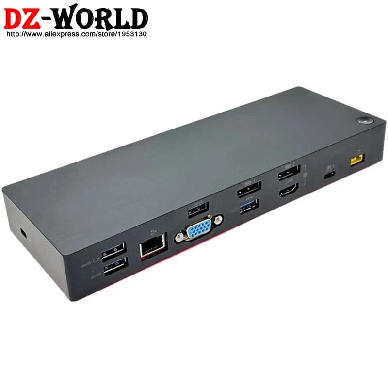 Stazione dock Thunderbolt 3 40AC DBB9003L1 per laptop Lenovo 03X7543