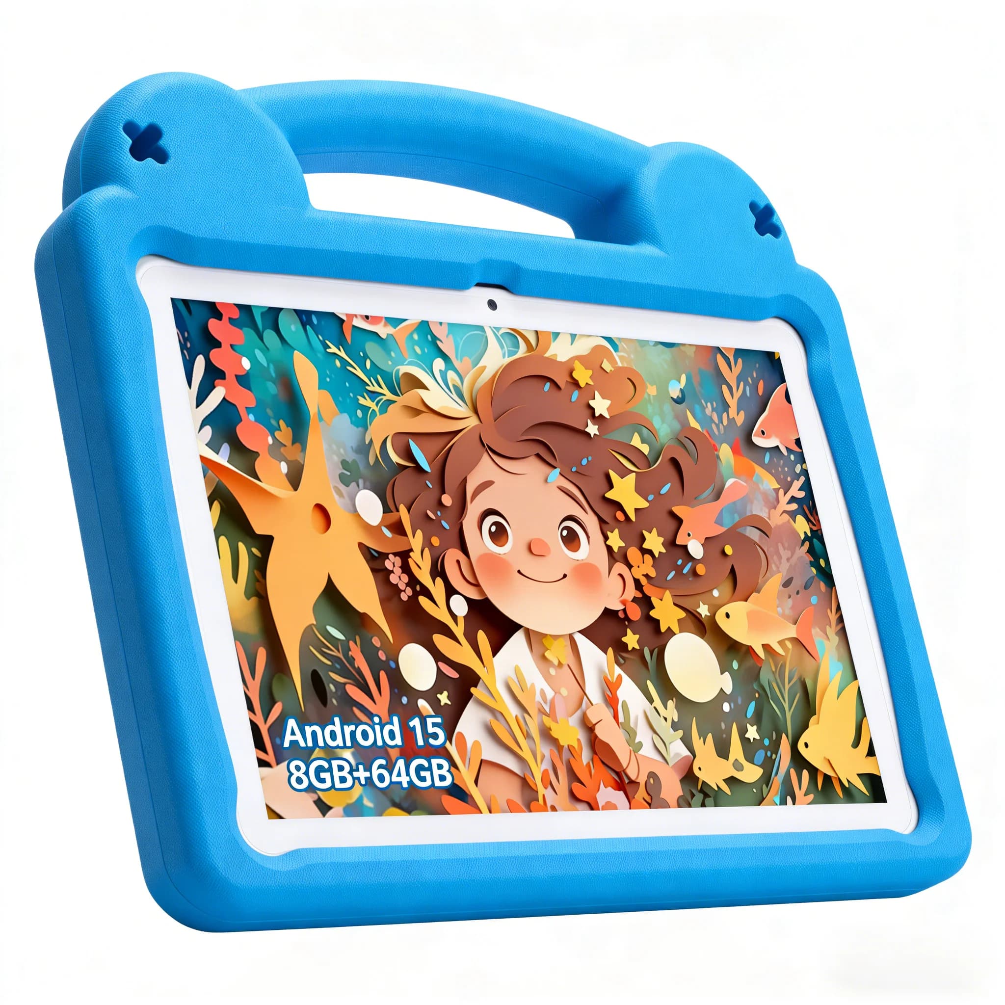 ANRY R16Pro Tablet for Children 10 Inch Android 15, 8GB (4+4GB) 64GB ROM, Double Camera, Educational Tablet, Children's Gift