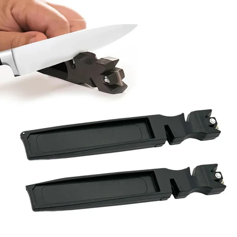 4 in 1 sharp portable knife stone knife to sharpen kitchen tool sharpening camping excursion tool to sharpen outdoor knives