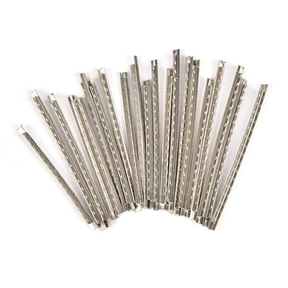 New 2.2mm Guitar Fret Wire White Copper 2.7mm Fingerboard Frets 24Pcs/ Set Scale line Ukulele
