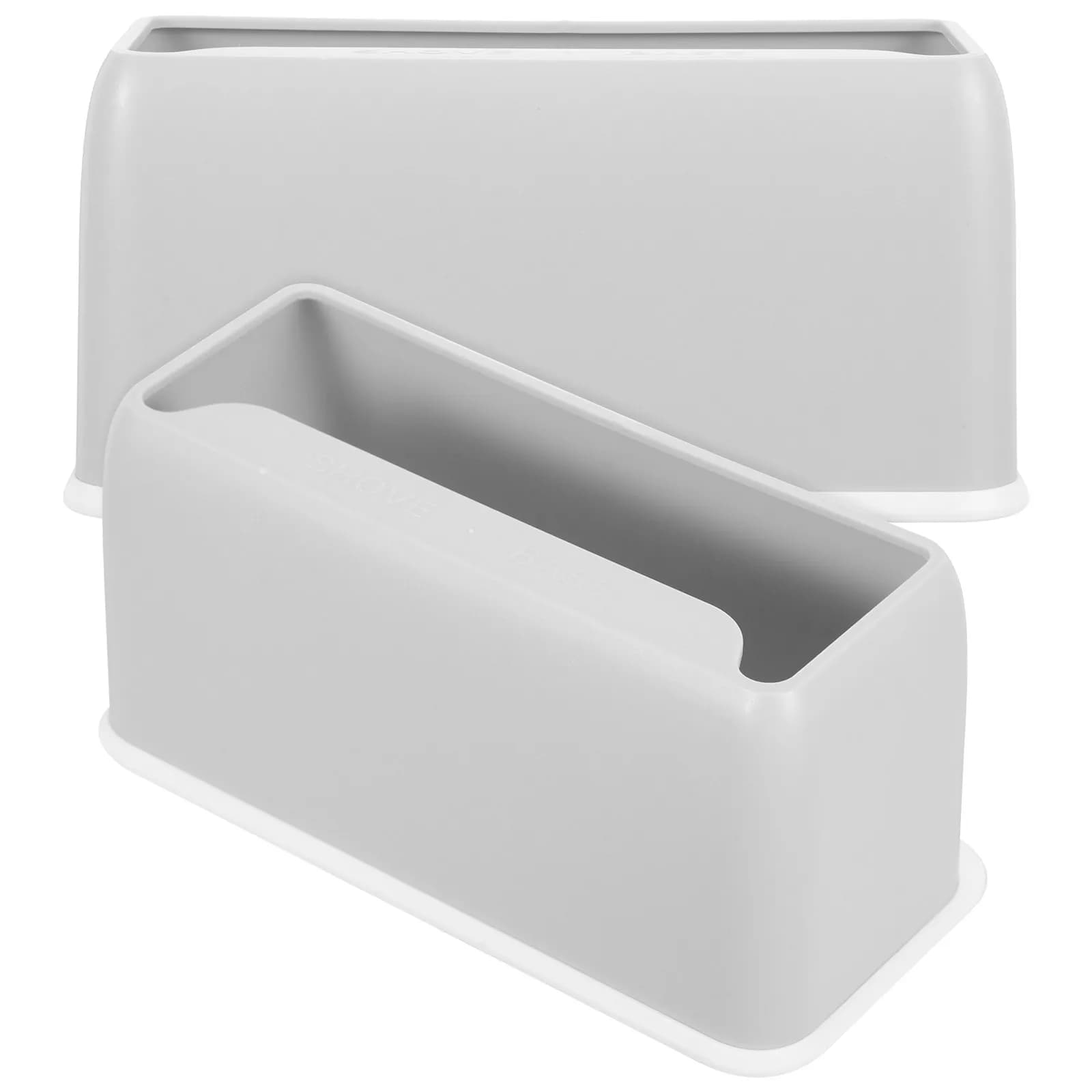 2 supporti per paletta per lettiera per gatti, in robusto materiale plastico, con supporto luminoso per una facile pulizia e conservazione della paletta