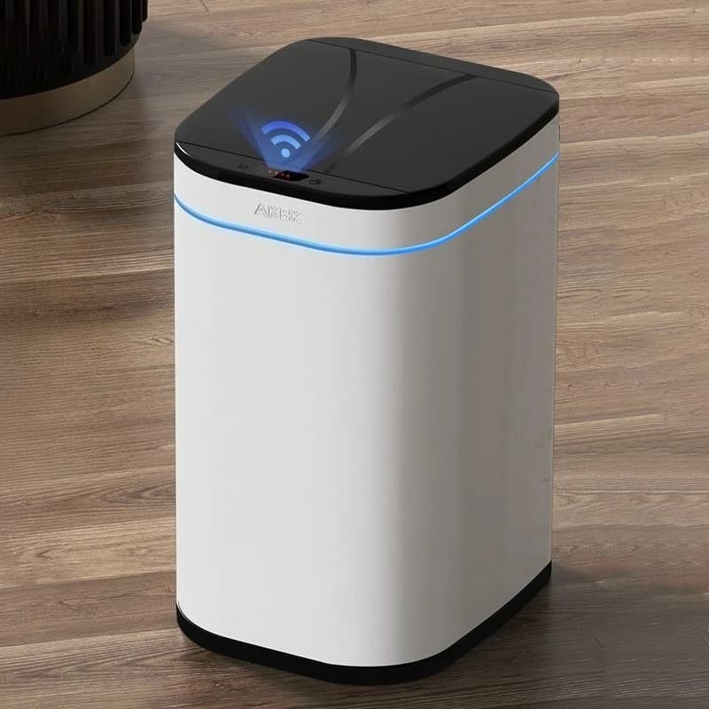 Bidoni per rifiuti con sensore automatico Bidone della spazzatura per rifiuti alimentari Smart Recycle Cestino per rifiuti Cucina Bidoni per rifiuti Accessori per strumenti di pulizia