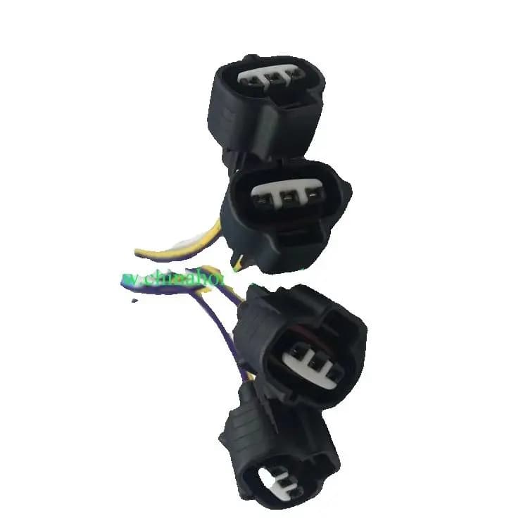 Free shipping 10/20/50/100 pcs/lots 3 Pin Sumitomo Female Map Sensor Automotive Connector 6189-0099 with 15cm 18 AWG wire