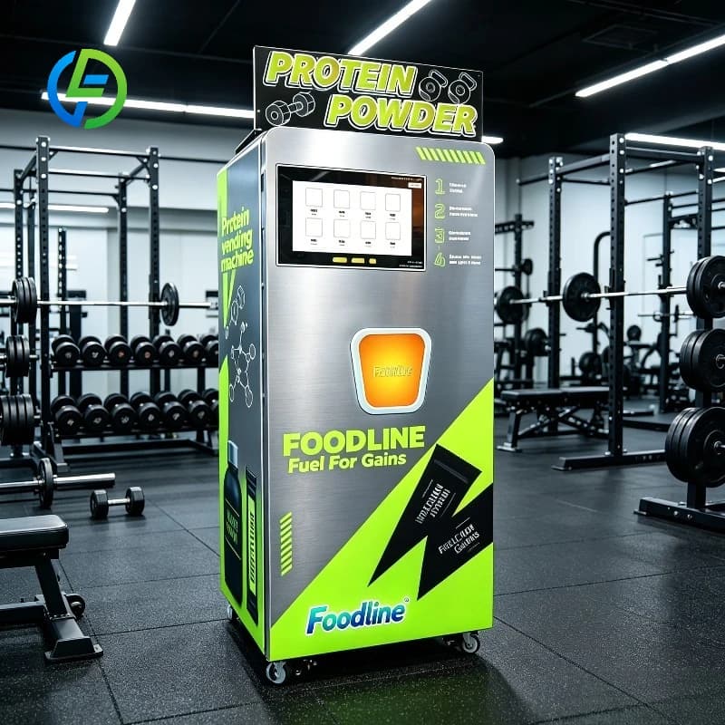 FL Customize protein shake vendingmachine Automatic Professional Protein Powder vendingMachine for Nutritional Supplement Retail